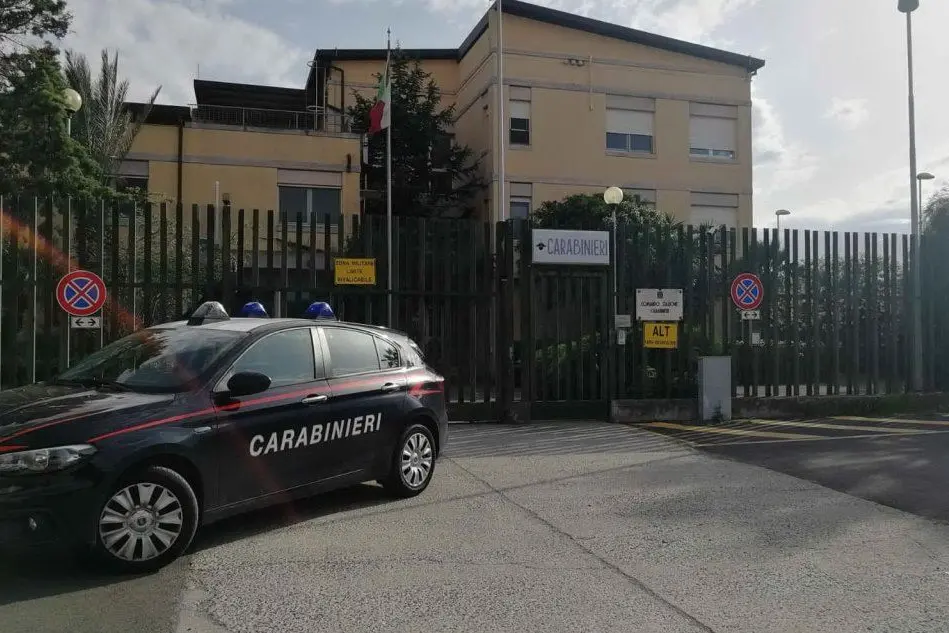 La caserma dei Carabinieri di Monserrato (foto Serreli)