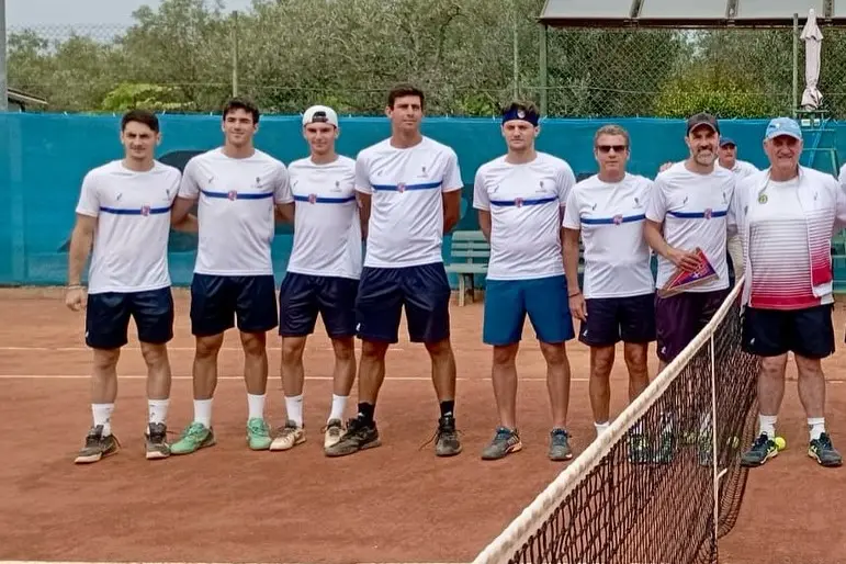 La Torres Tennis maschile vincente a Reggio Calabria (Foto concessa)
