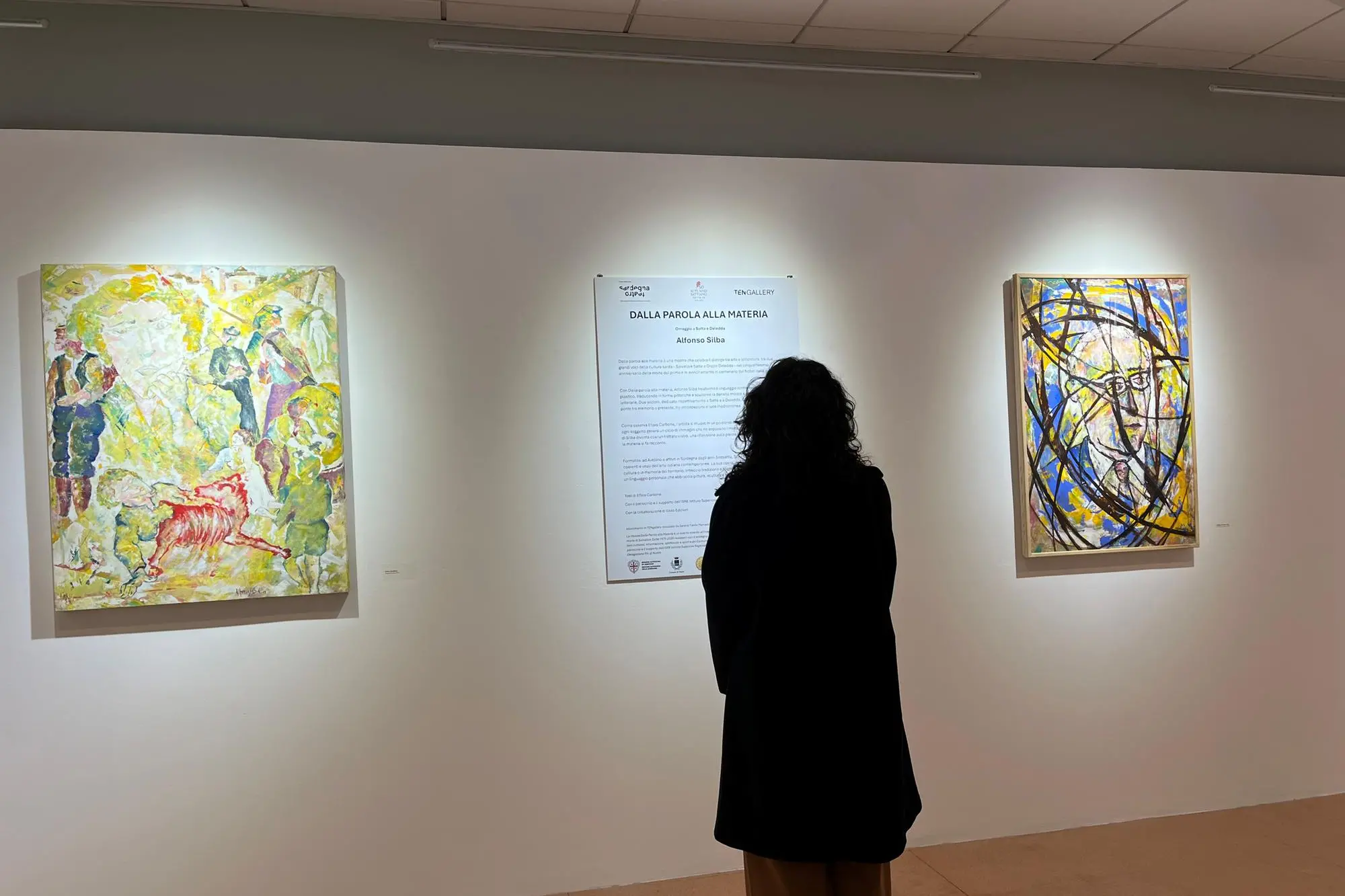 La mostra "Dalle parole alla materia" al Ten di Nuoro