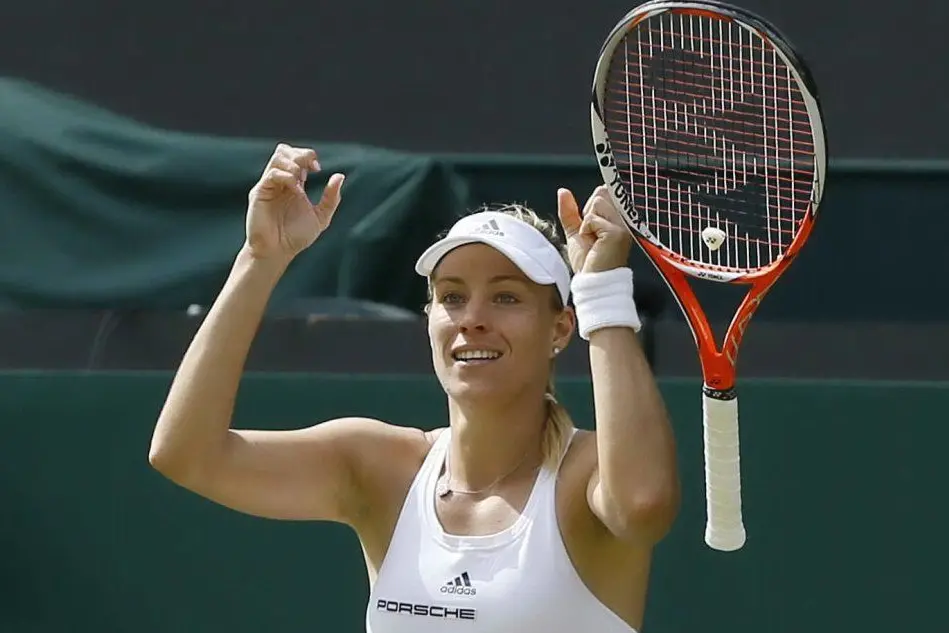 Angelique Kerber, seconda nel ranking Wta a 190 punti da Serena Williams