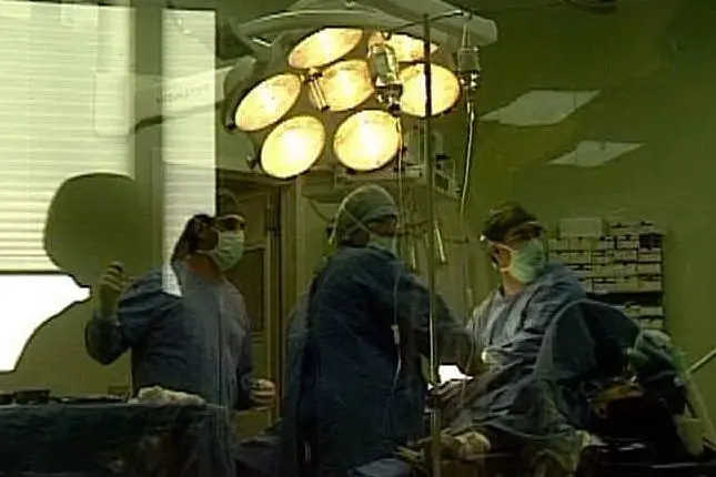 Una sala operatoria (foto L'Unione Sarda)