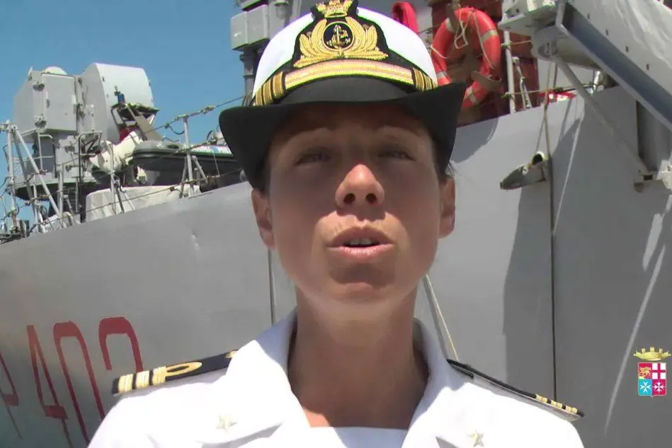 Catia Pellegrino (foto Marina militare)