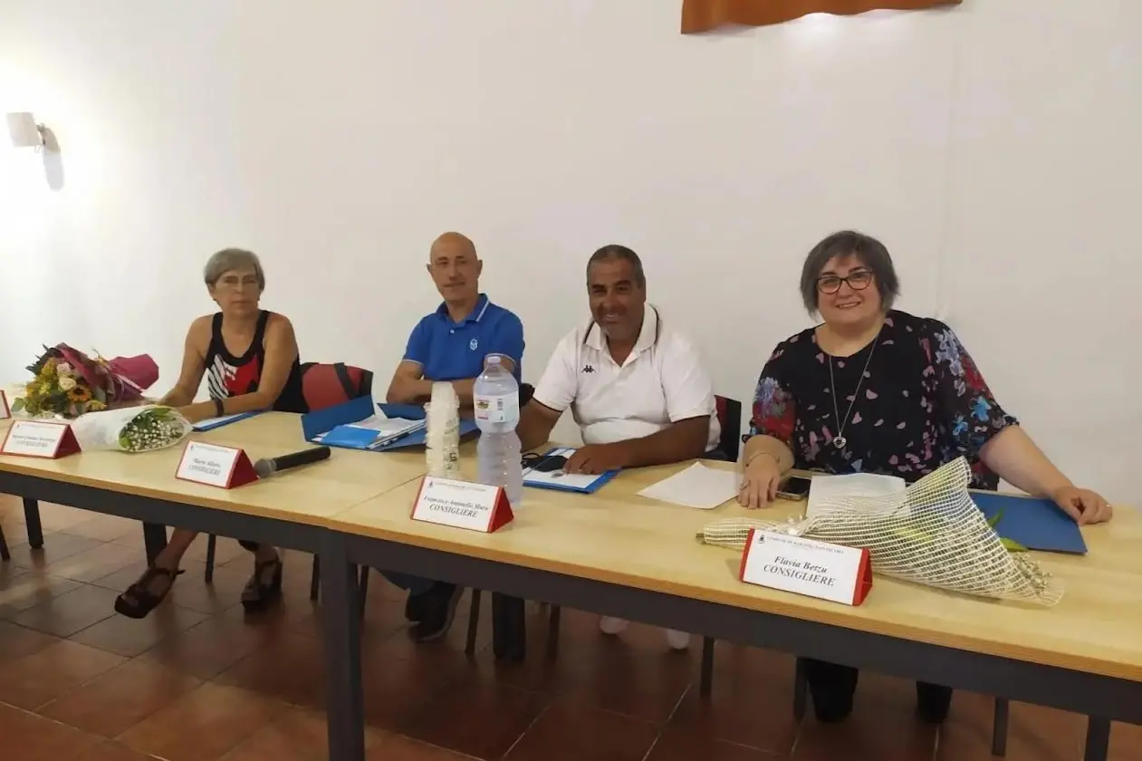 I consiglieri della minoranza (Foto concessa)