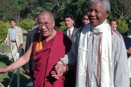 Mandela e il Dalai Lama