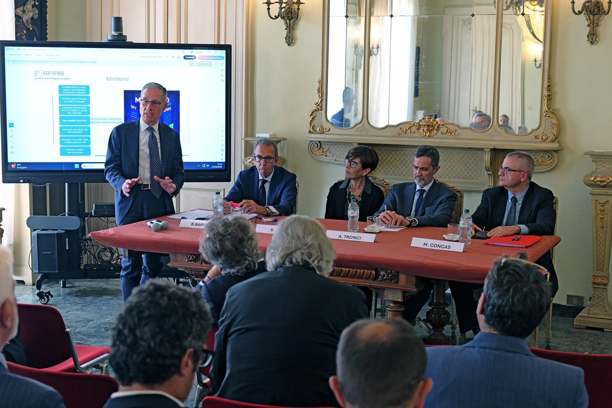 L'incontro in Confindustria (foto ufficio stampa)