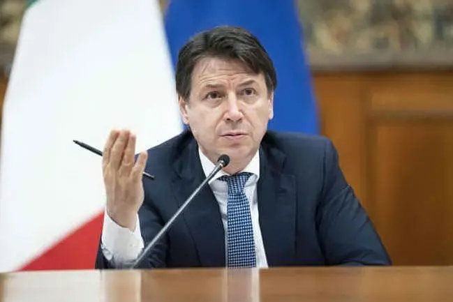 Il premier Conte (Ansa)