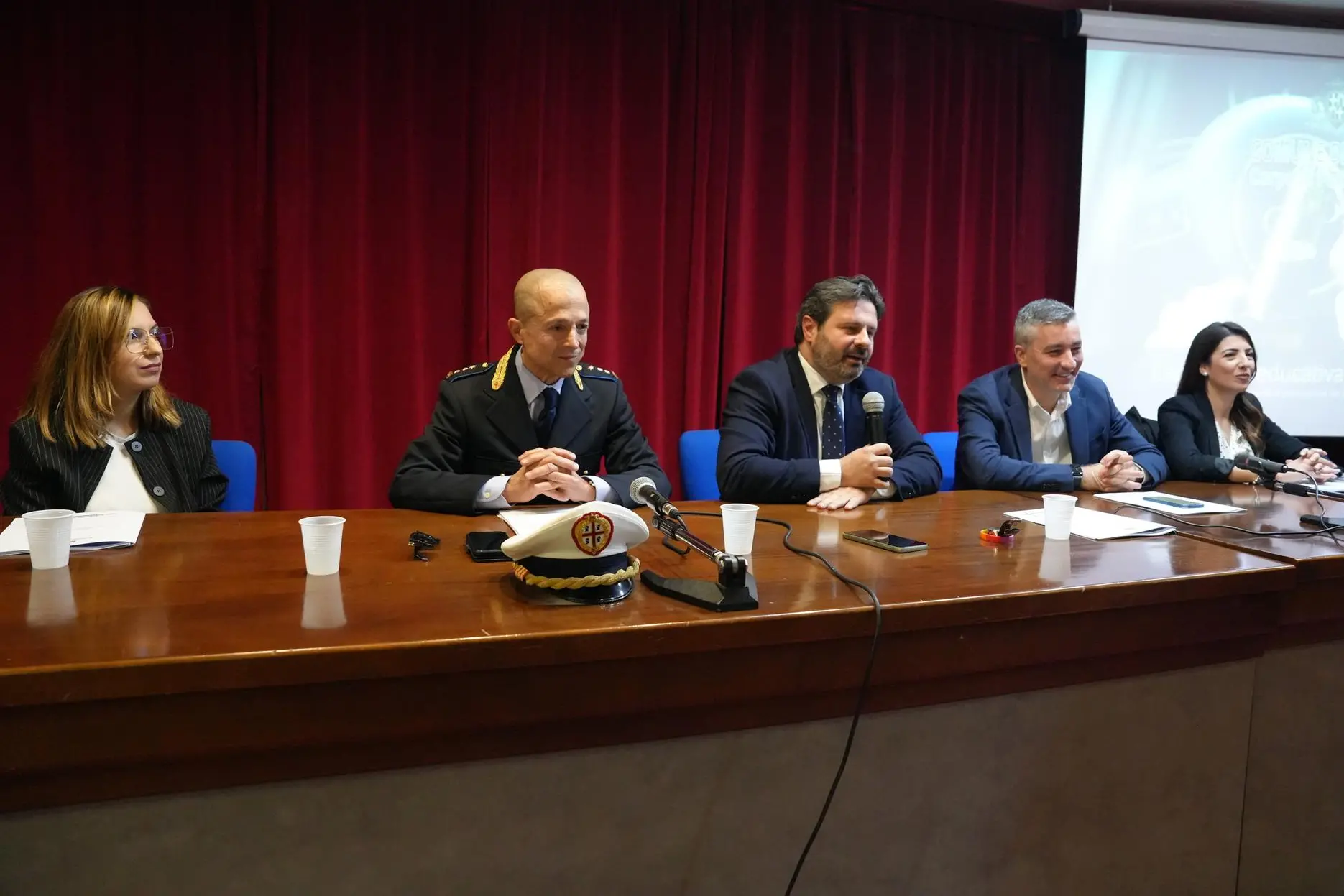 Presentazione della campagna "On the Road" a Sassari (foto Floris)