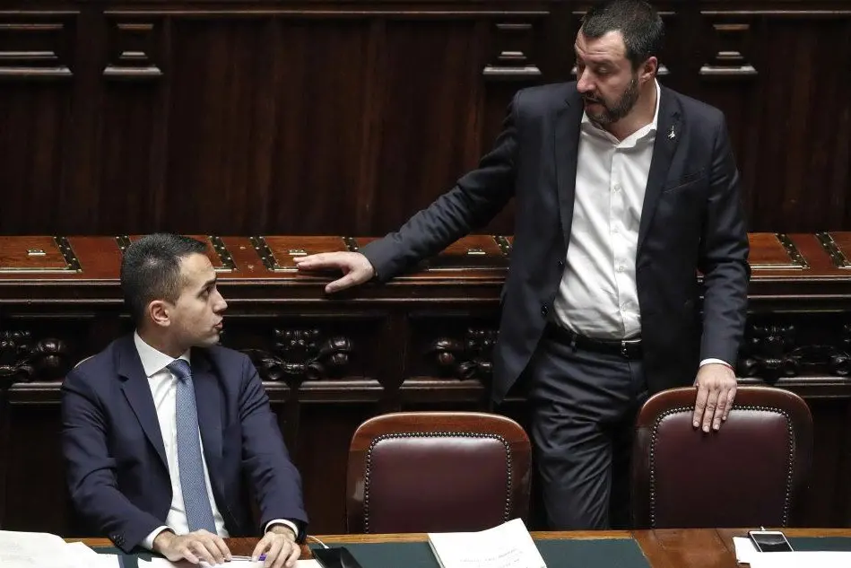 Salvini e Di Maio (Ansa)