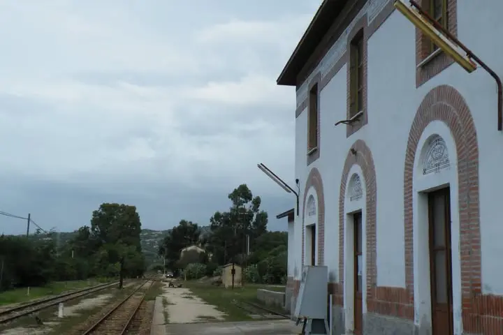 Arzachena, la stazione ferroviaria