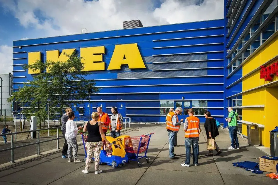 Uno stabilimento Ikea (Ansa)