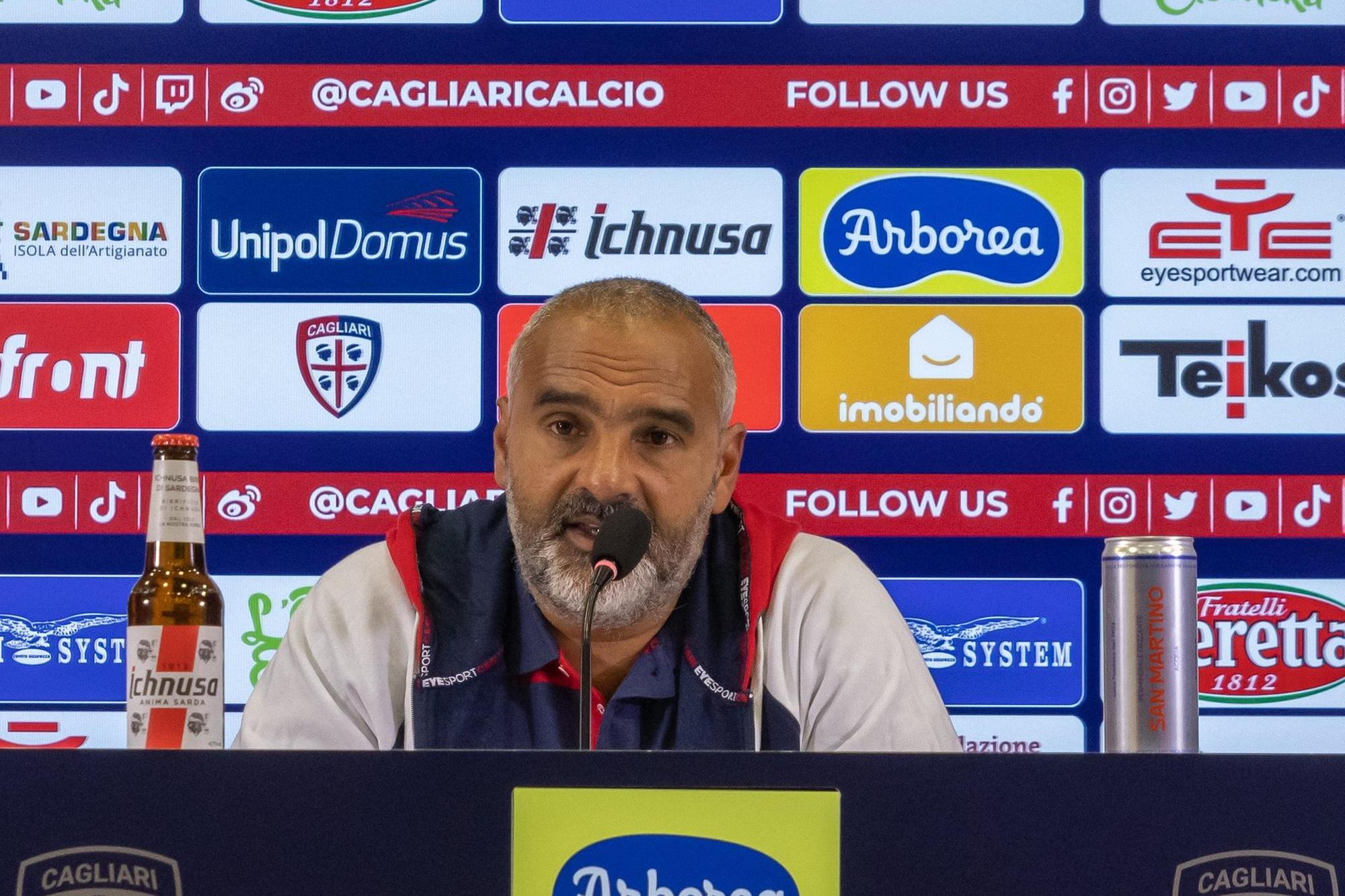 Fabio Liverani (foto Twitter-Cagliari Calcio)
