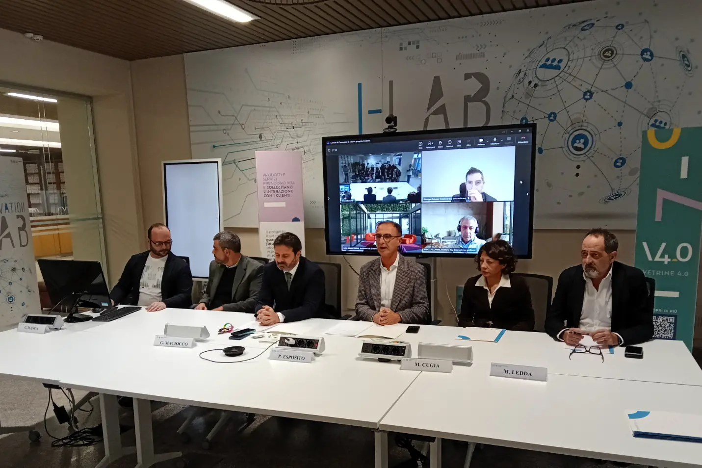 La presentazione della nuova fase del progetto Vetrine 4.0