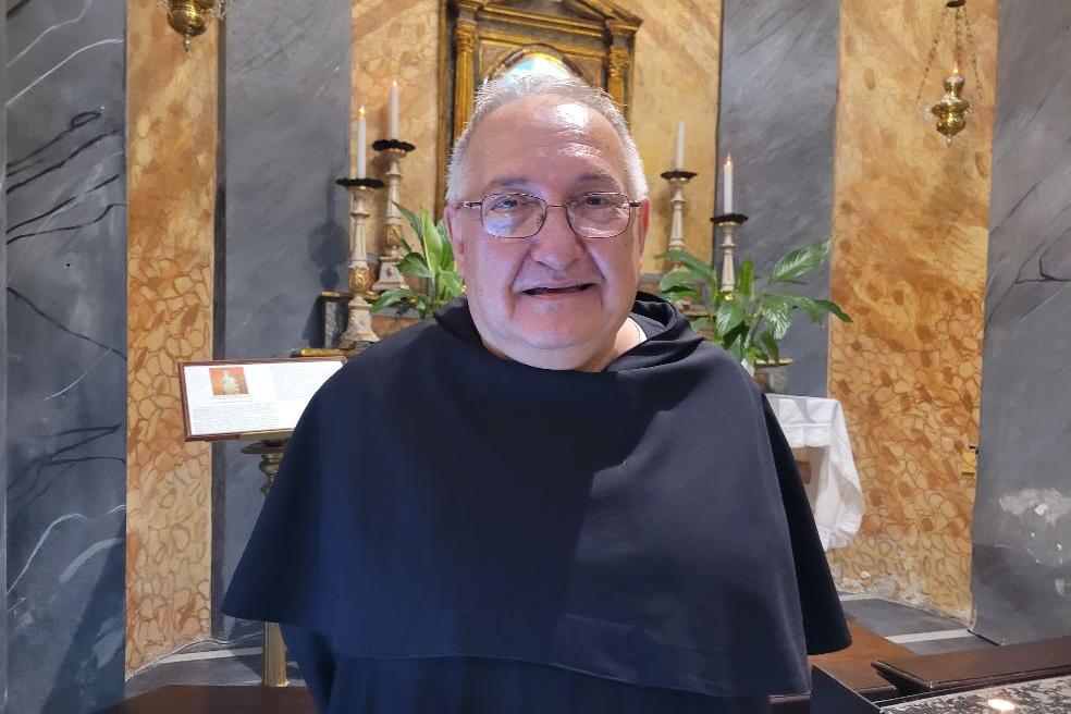Padre Giuseppe Magrino (foto Floris)