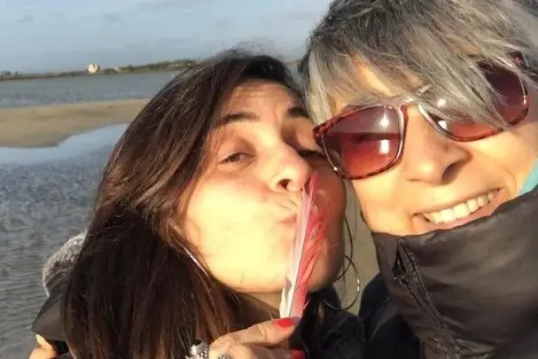 Federica Cossu e la madre