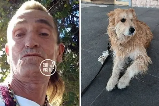Lo scomparso ritrovato e il cane Magic