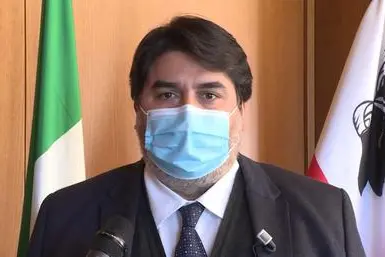 Christian Solinas (foto Ansa)