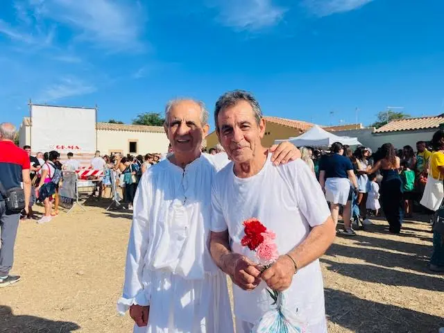 Stefano Pinna e Antonio Cossu (Foto Sara Pinna)