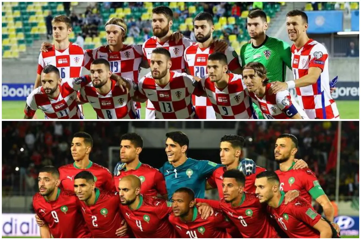 Croazia e Marocco si sfidano per il terzo posto (Ansa)