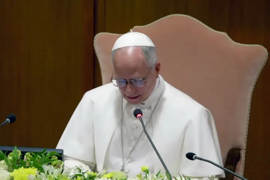 Papa Leone: "L'intelligenza artificiale deve essere disarmata"