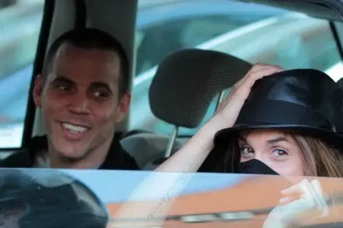 Elisabetta Canalis e  Steve-O a Roma