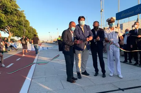 L'inaugurazione (Ansa)