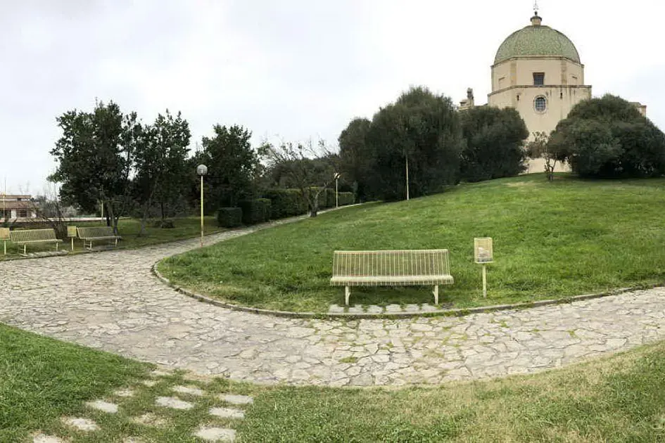 Il parco San Daniele a Gonnoscodina