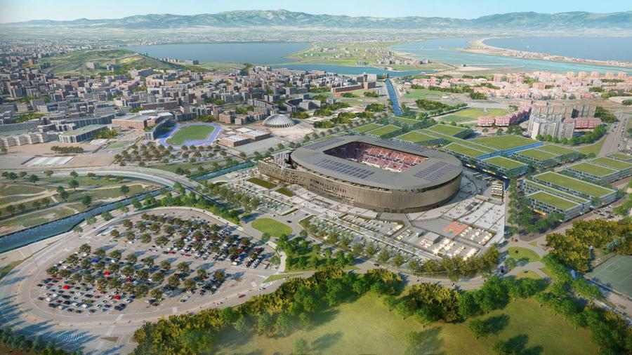 Cagliari, ok della Regione sulla compatibilità ambientale del nuovo stadio