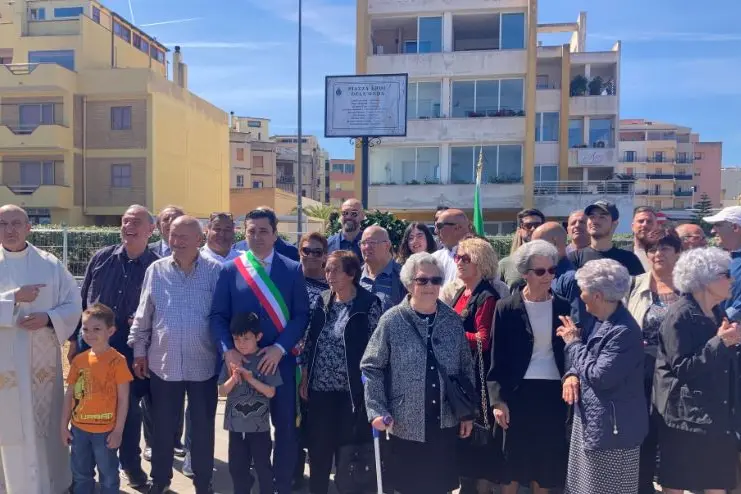 La cerimonia in ricordo dell'affondamento dell'Onda (Foto Pala)