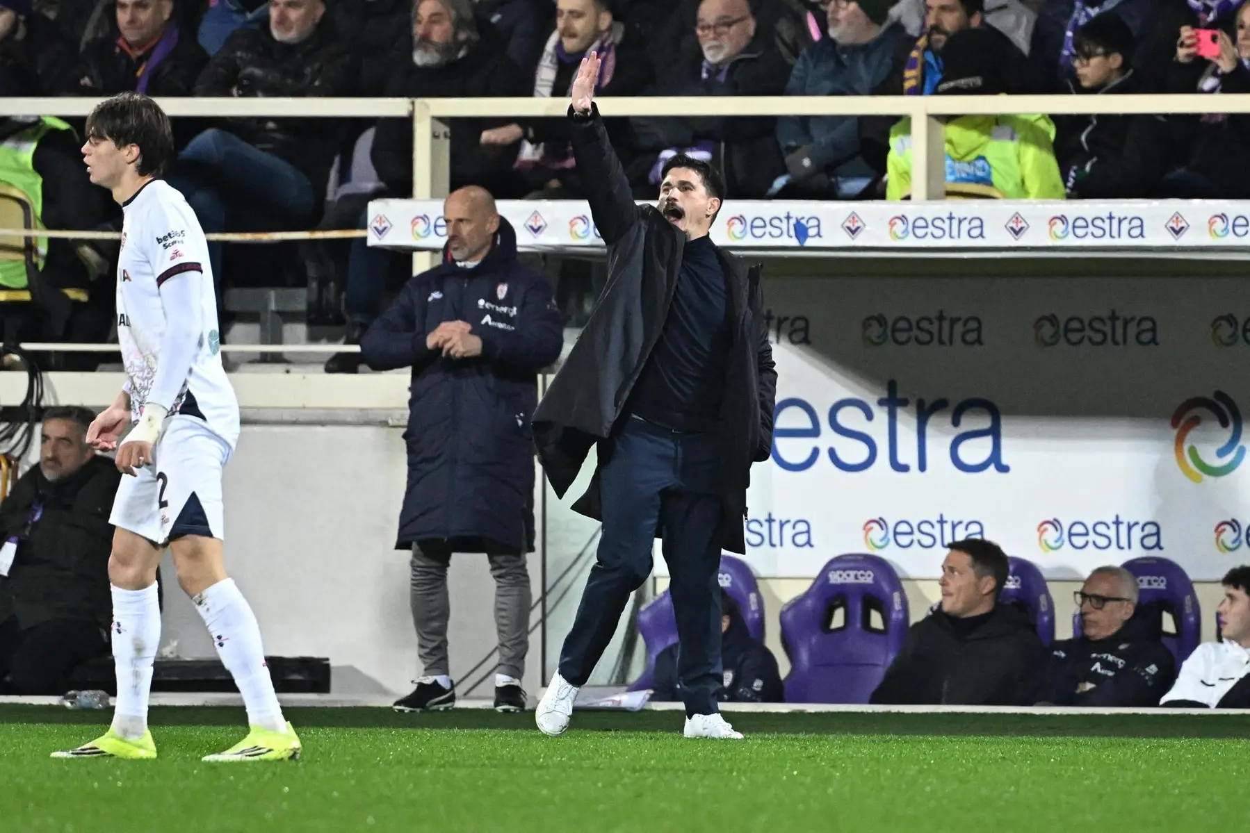 Fabio Pisacane allenatore Cagliari (foto ANSA)