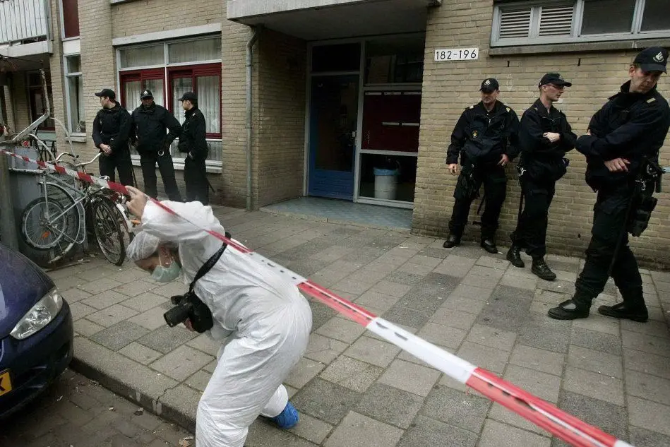 Immagine d'archivio della polizia olandese (Ansa)