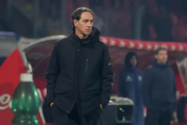 Alessandro Nesta in Monza-Juventus di Serie A (foto Ansa)