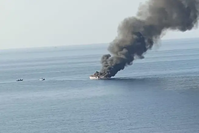 La barca a fuoco