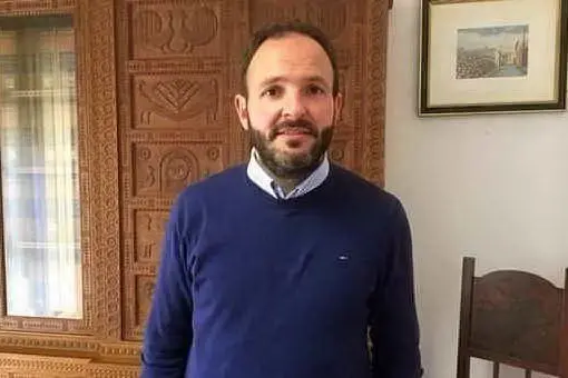 Il sindaco di Isili, Luca Pilia