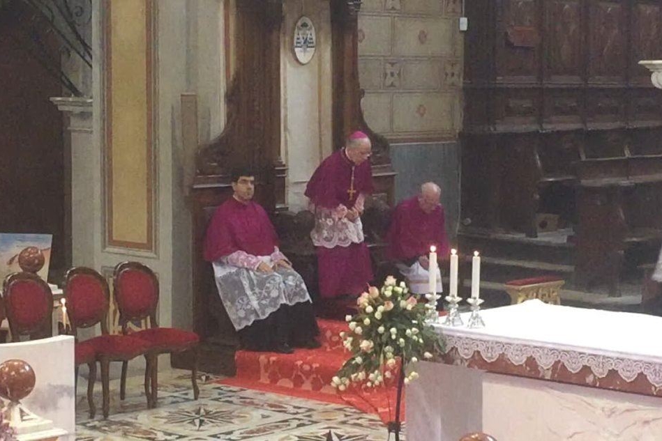 L’arcivescovo Ignazio Sanna