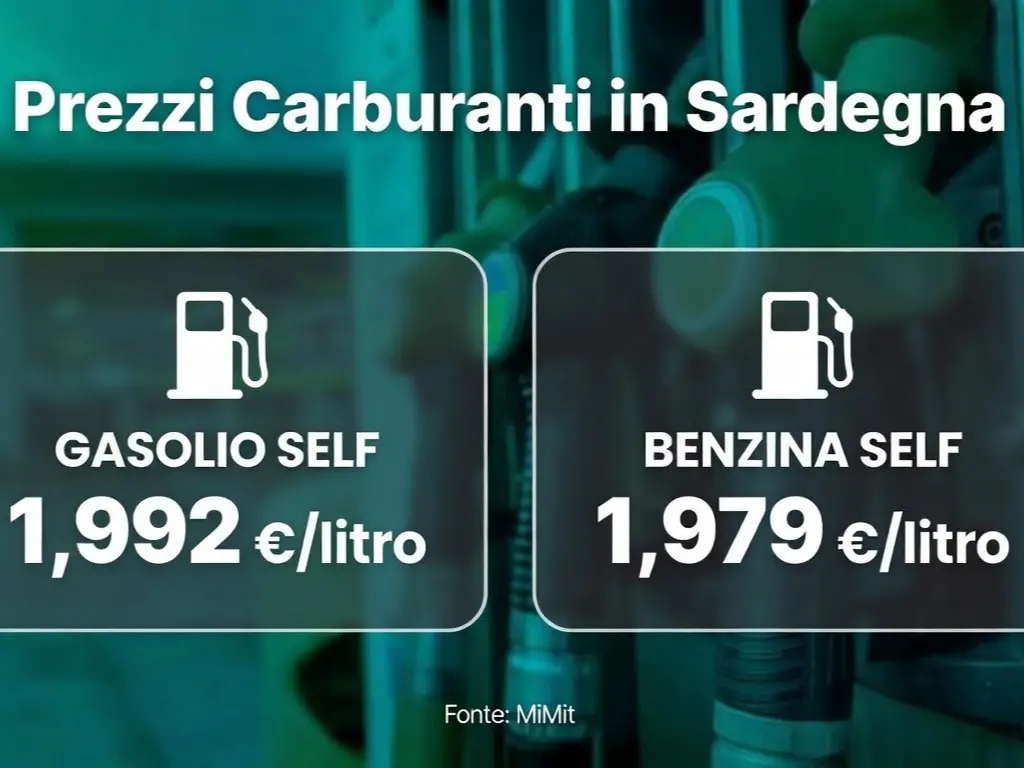 Il prezzo dei carburanti in Sardegna