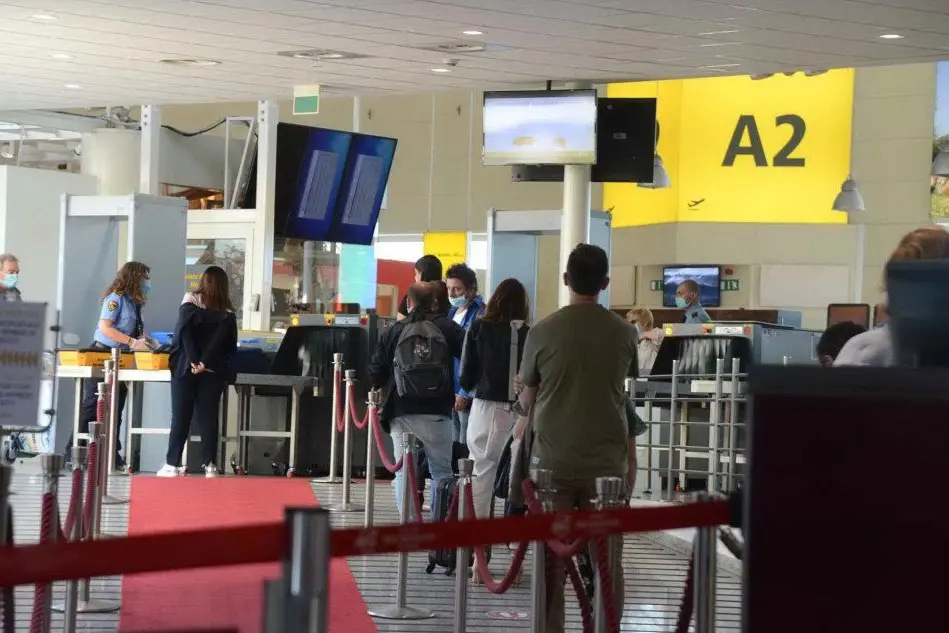 L'aeroporto di Olbia (Archivio L'Unione Sarda)