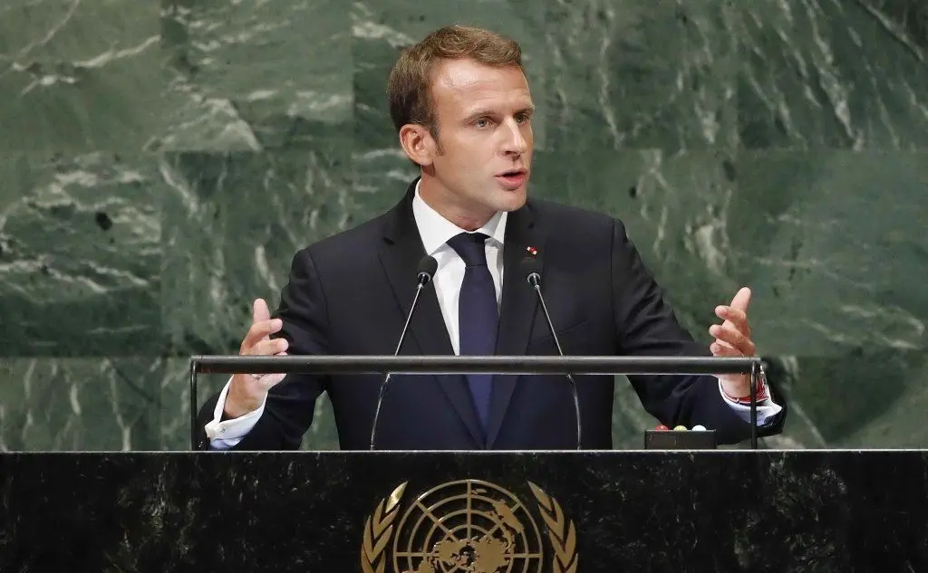 Emmanuel Macron (foto Ansa)