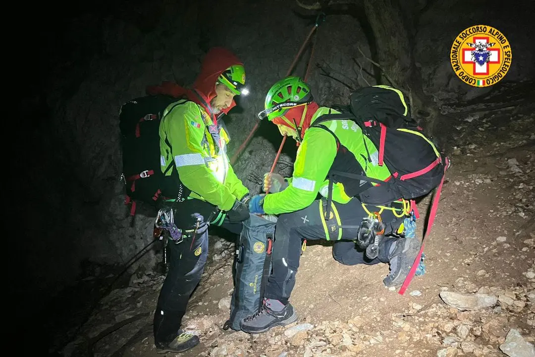 I tecnici del Soccorso alpino