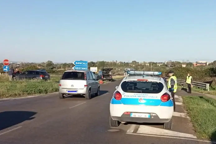 L'incidente a Bancali (L'Unione Sarda - Pala)