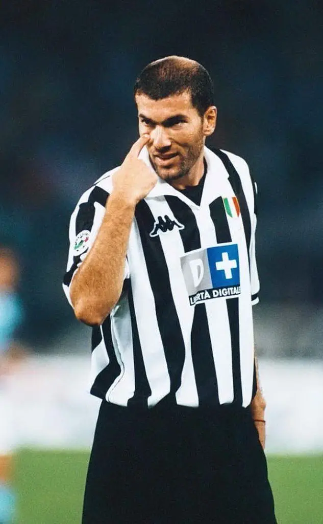 Il fuoriclasse francese Zinedine Zidane