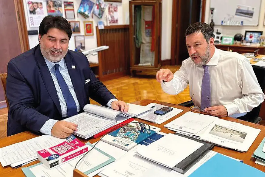 Solinas e Salvini