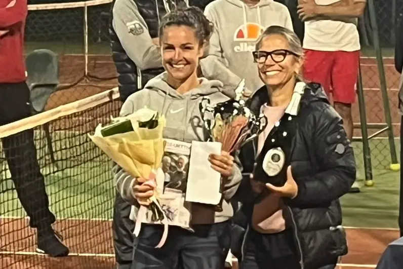 Premiazione per Alessandra Pezzulla, vincitrice del singolare femminile (foto concessa)