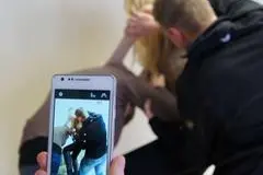 Bullismo in una foto simbolo