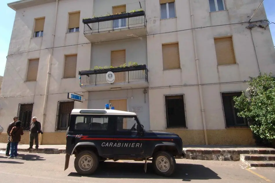 I carabinieri a Dorgali (L'Unione Sarda)