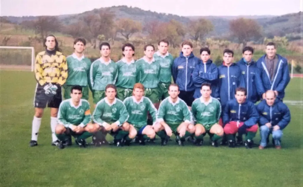 Il Lanusei 1991-92 al suo primo anno in Promozione (foto Ogliastra calcio)