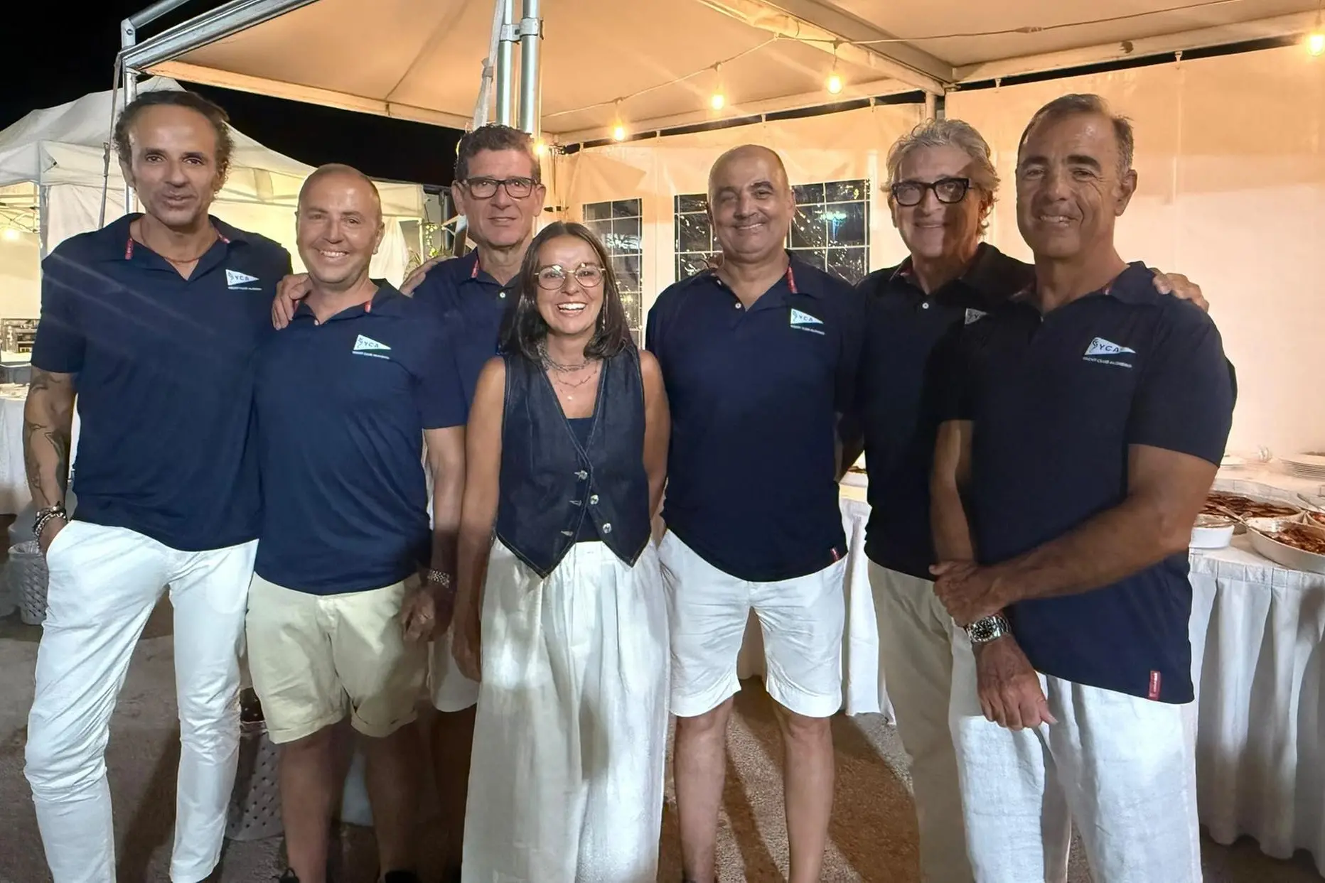 Il Direttivo dello Yacht club Alghero (foto concessa)