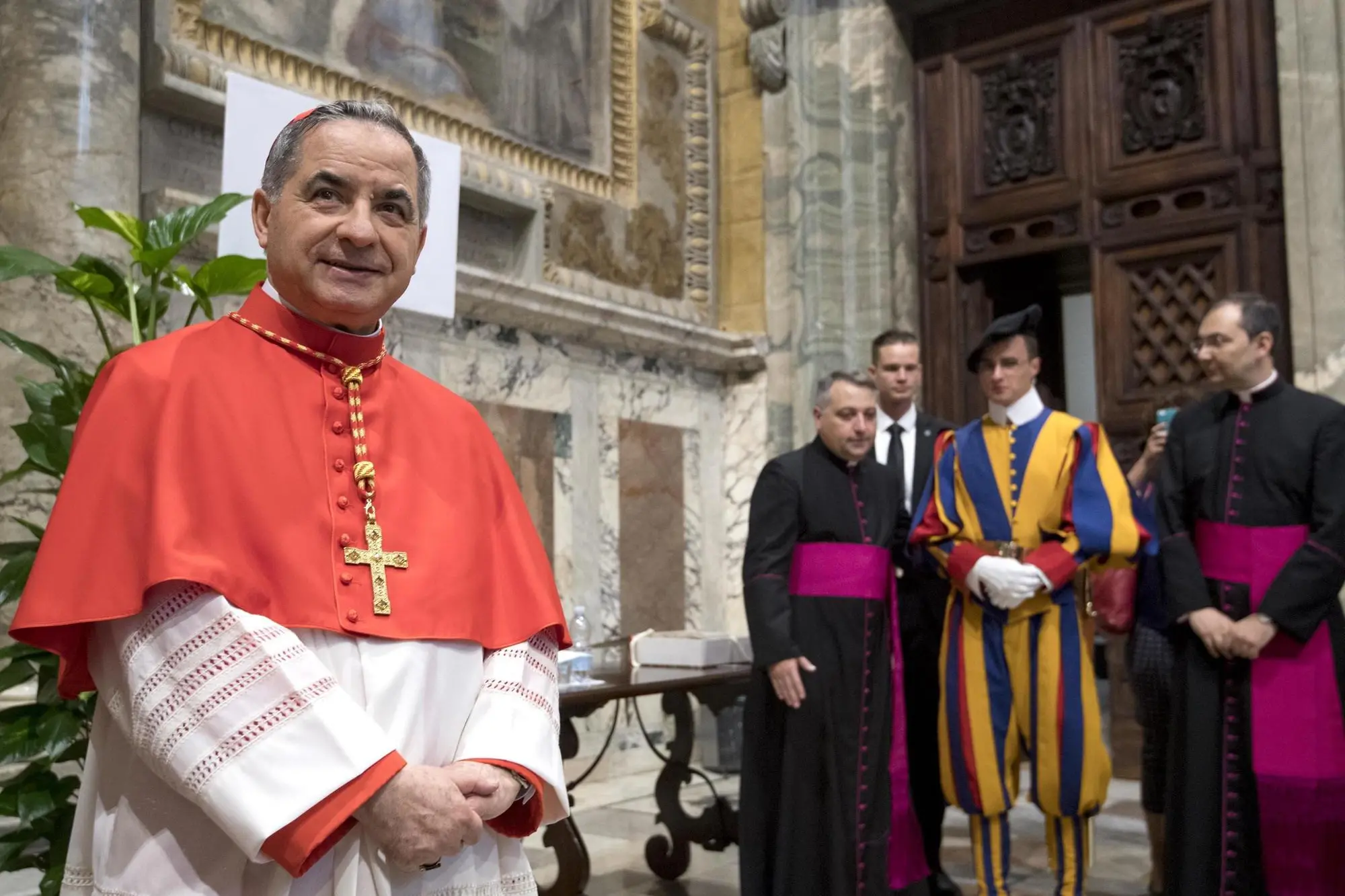 Monsignor Angelo Becciu (Ansa - Peri)