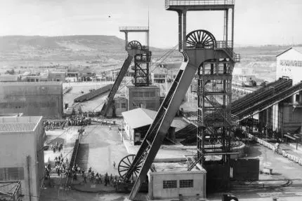 La miniera di Serbariu (L'Unione Sarda)