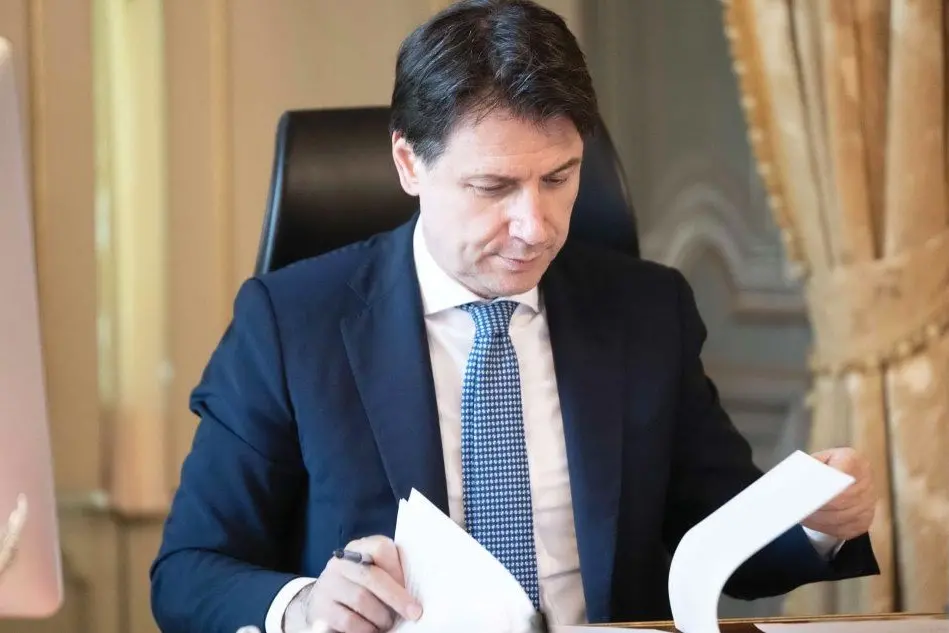 Il premier Giuseppe Conte (Ansa)
