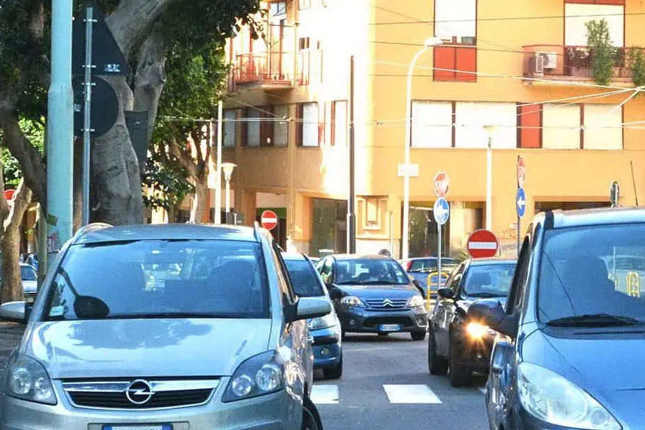 Auto a Cagliari